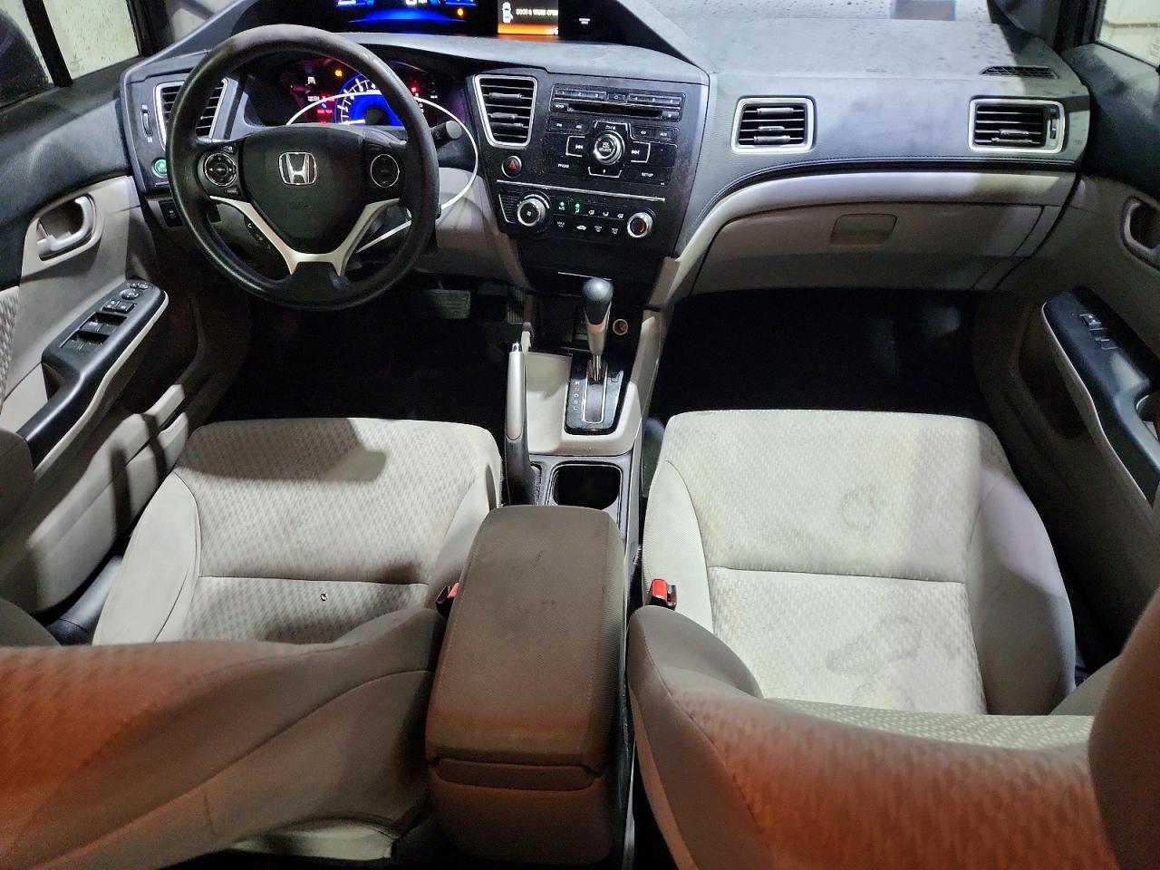 2015 Honda Civic Lx Gray vin: 19XFB2F52FE276280