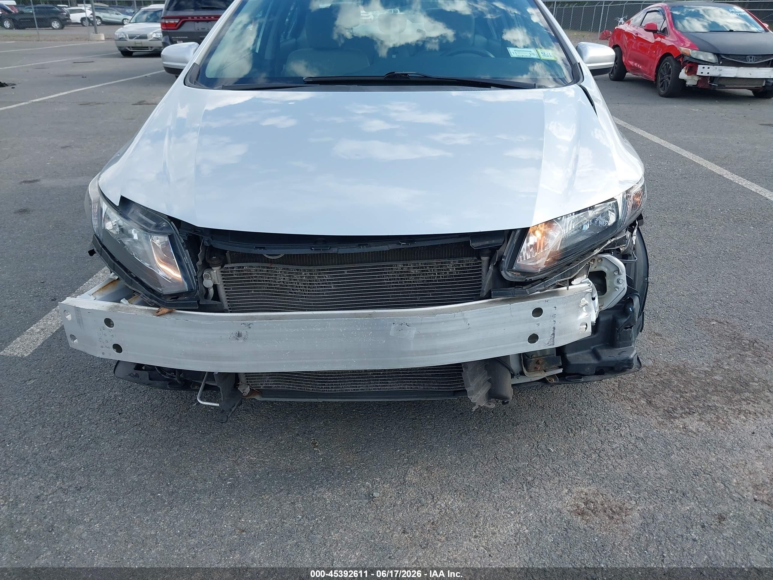 2015 Honda Civic Lx Silver vin: 19XFB2F52FE296805