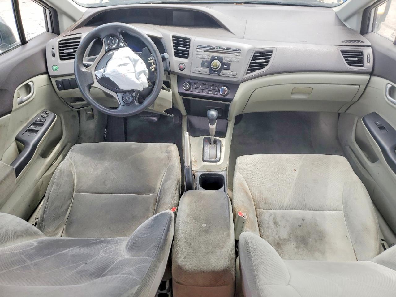 2012 Honda Civic Lx Серебряный vin: 19XFB2F53CE011427