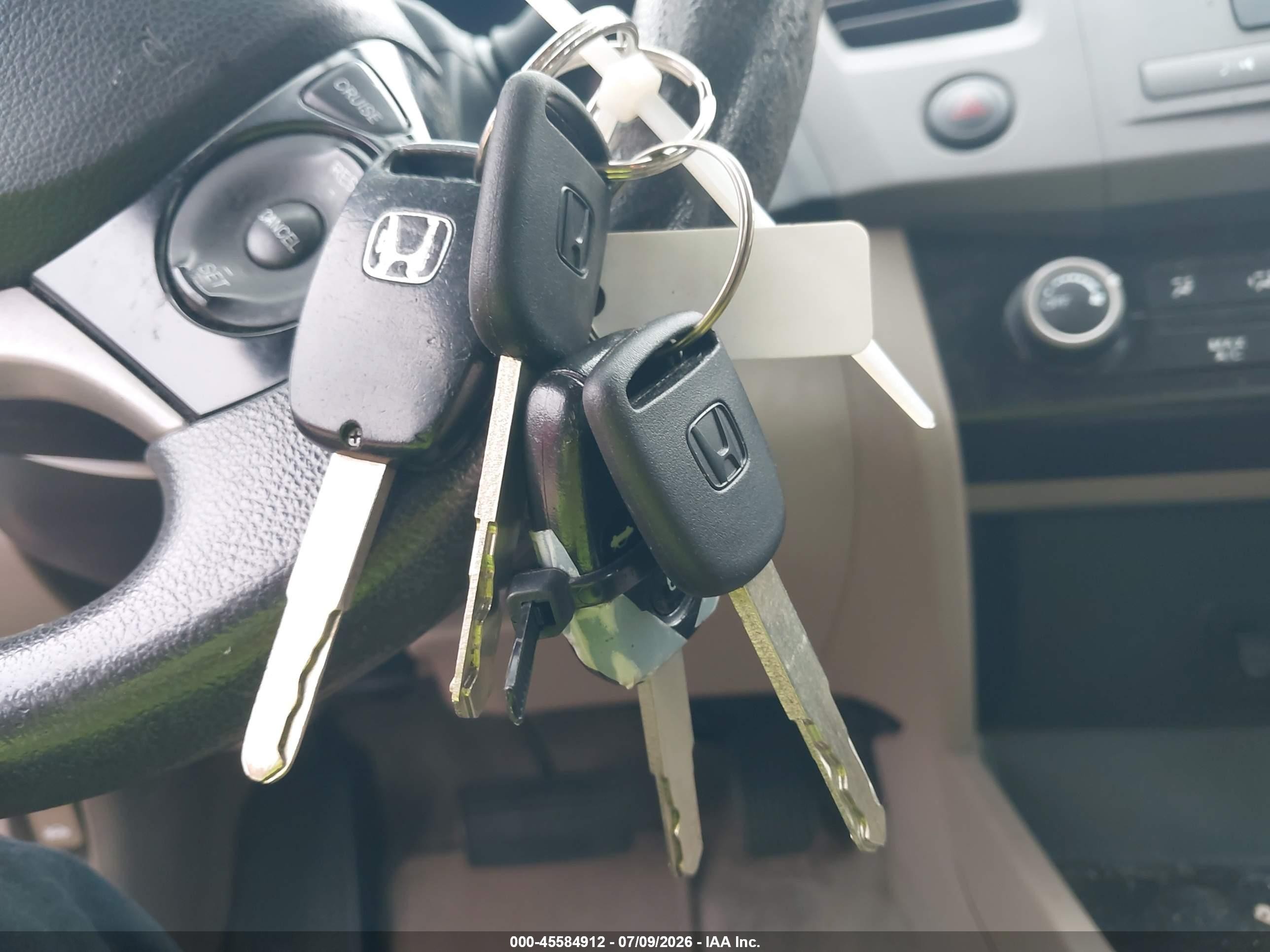 2012 Honda Civic Lx Brown vin: 19XFB2F53CE015350