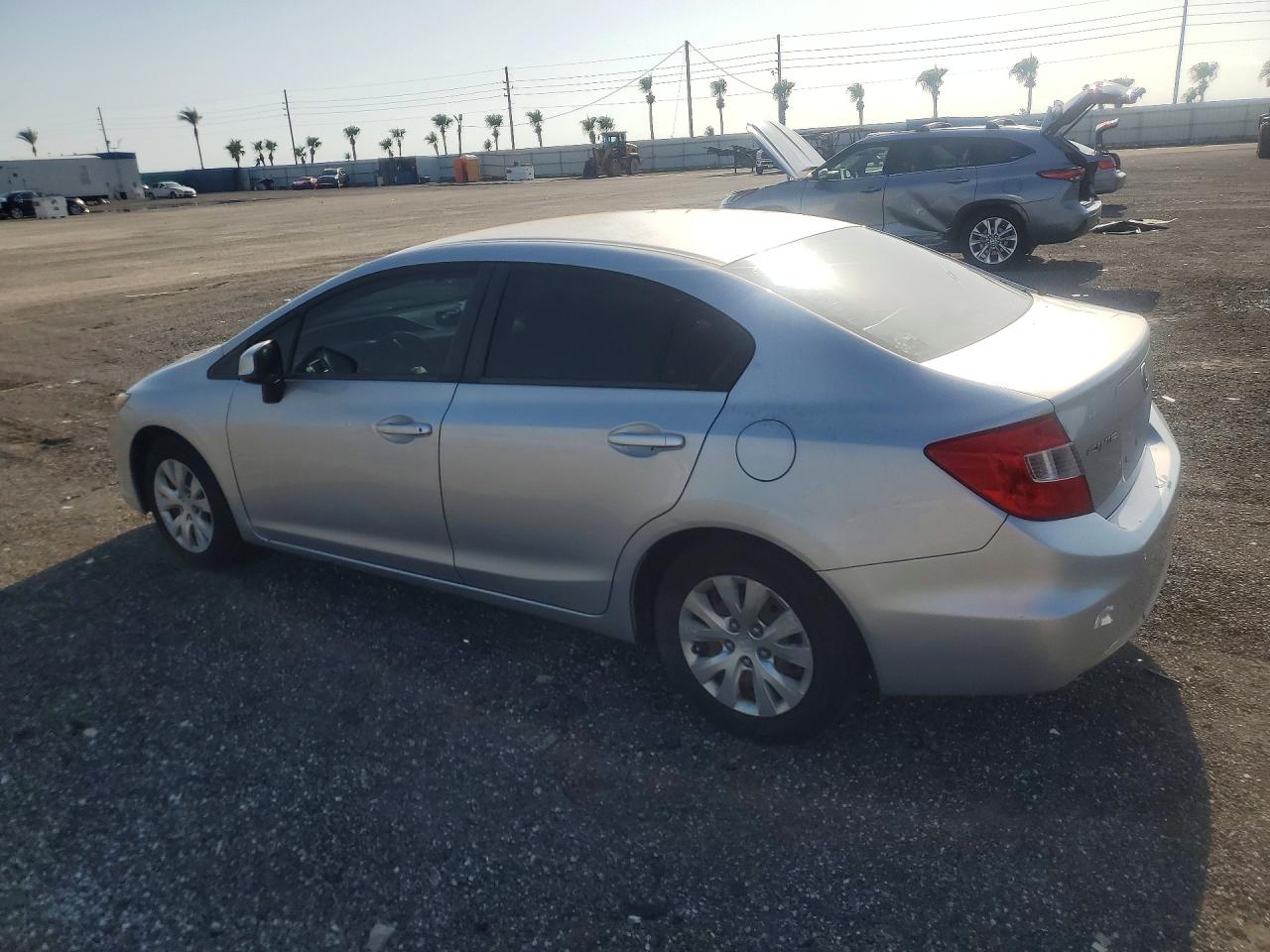 2012 Honda Civic Lx Silver vin: 19XFB2F53CE088458
