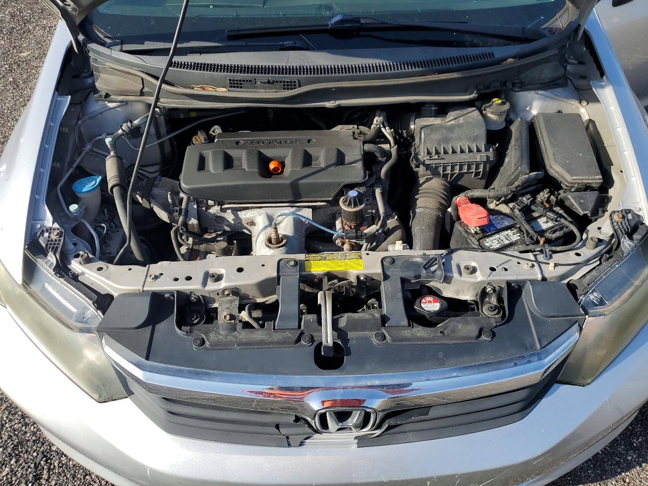 2012 Honda Civic Lx Silver vin: 19XFB2F53CE088458
