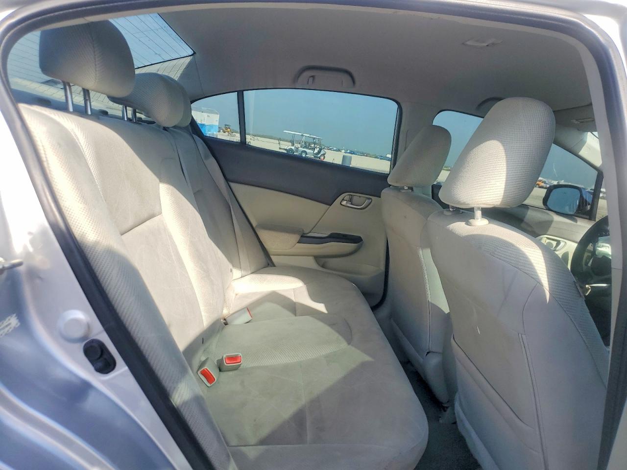 2012 Honda Civic Lx Silver vin: 19XFB2F53CE088458