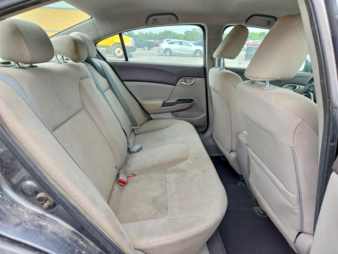 2012 Honda Civic Lx Gray vin: 19XFB2F53CE090310