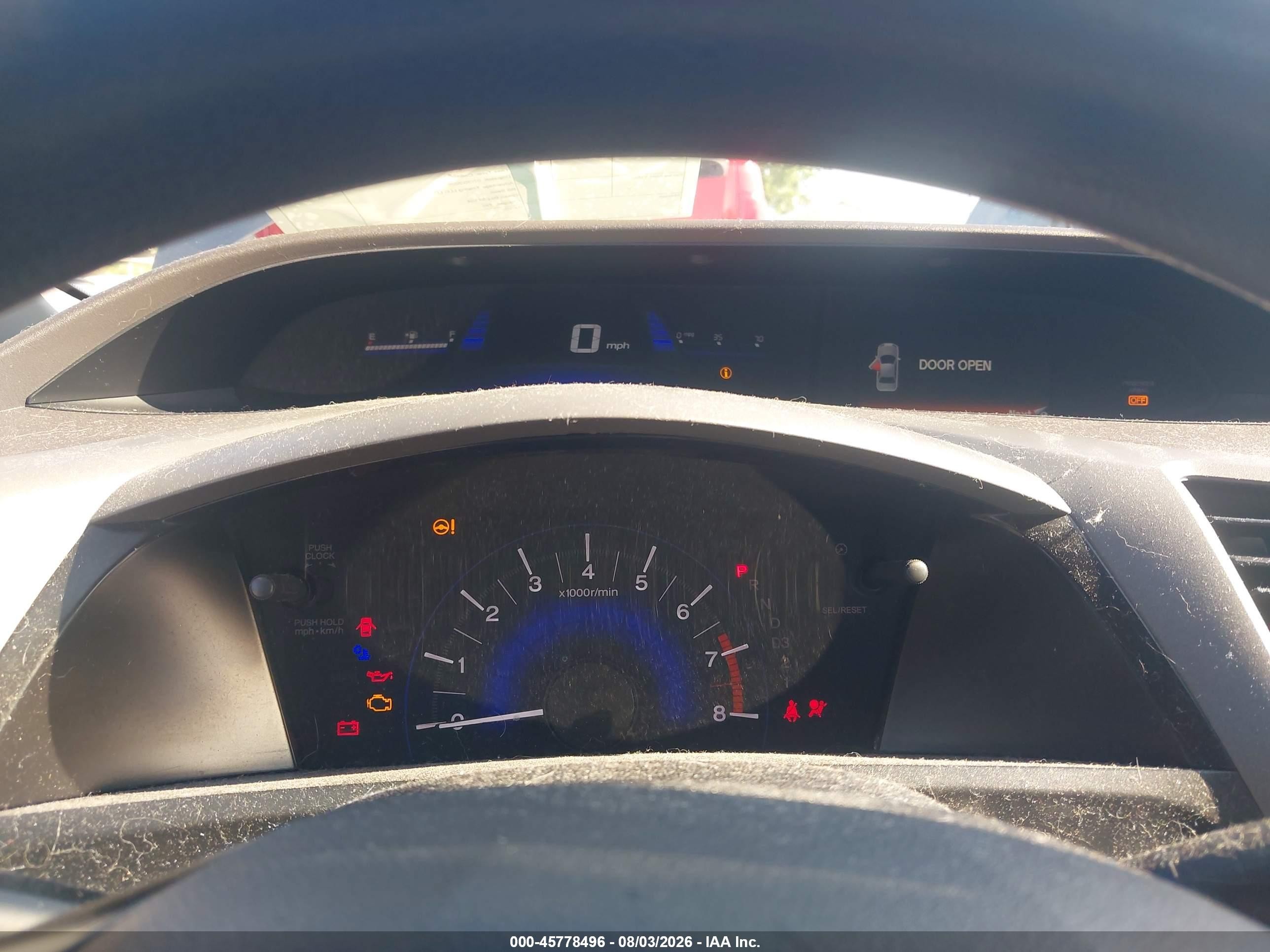 2012 Honda Civic Lx Gray vin: 19XFB2F53CE098388