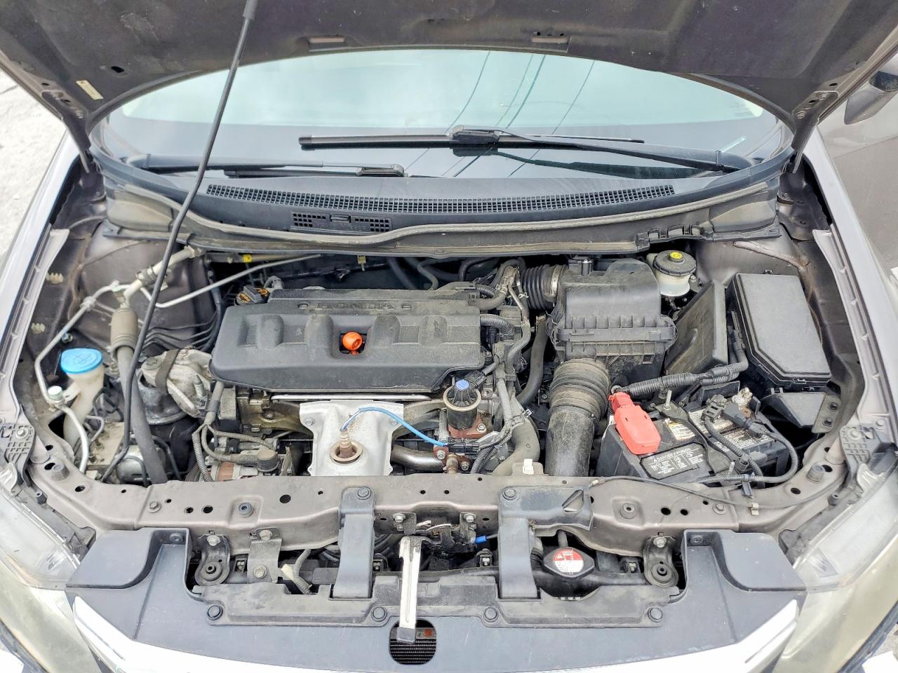 2012 Honda Civic Lx Серый vin: 19XFB2F53CE099234