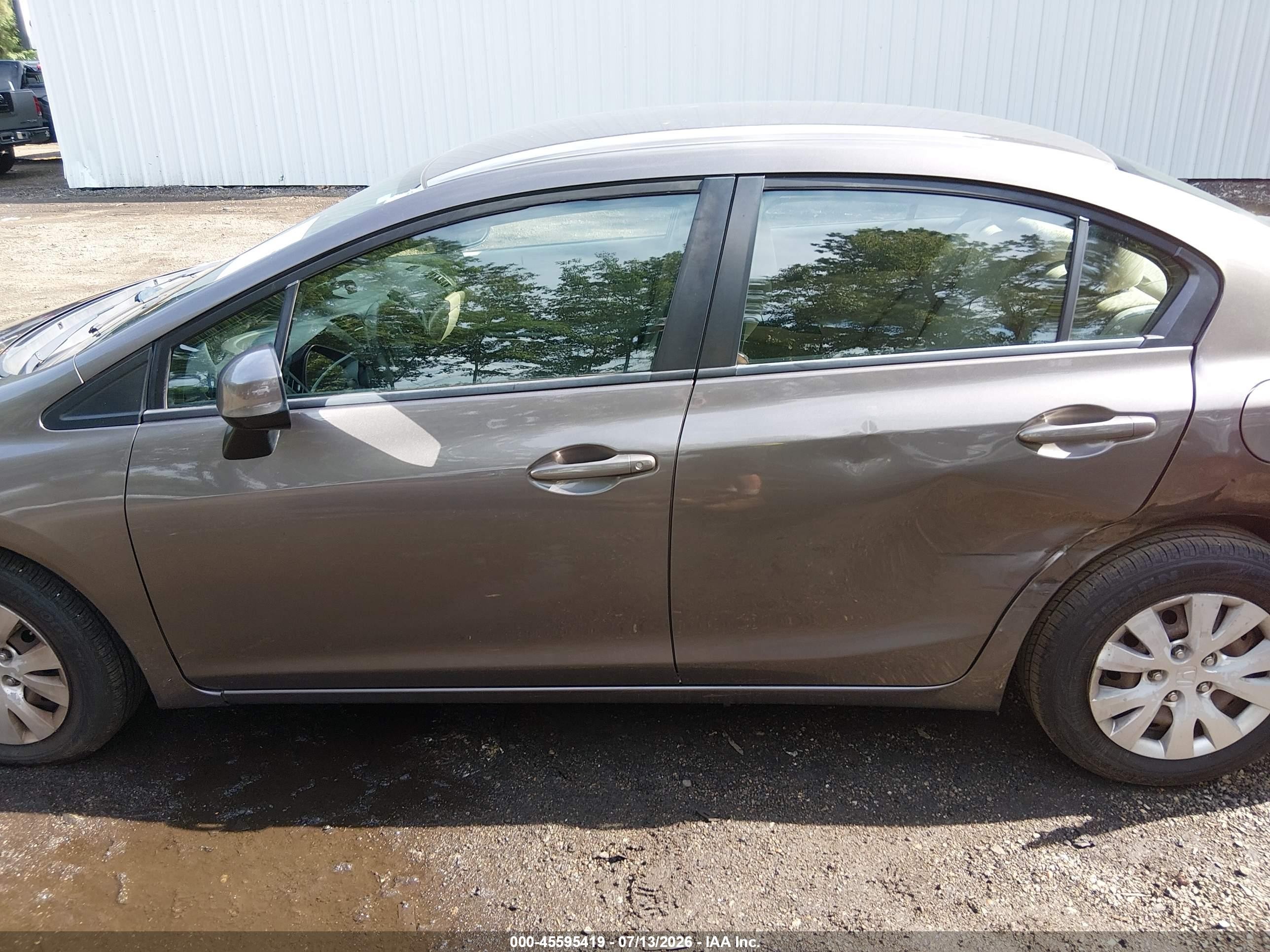 2012 Honda Civic Lx Gold vin: 19XFB2F53CE313879