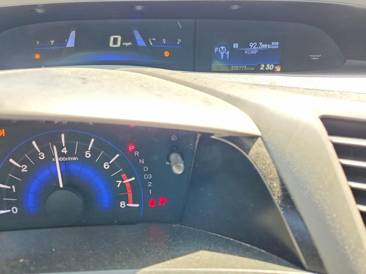 2012 Honda Civic Lx White vin: 19XFB2F53CE354481