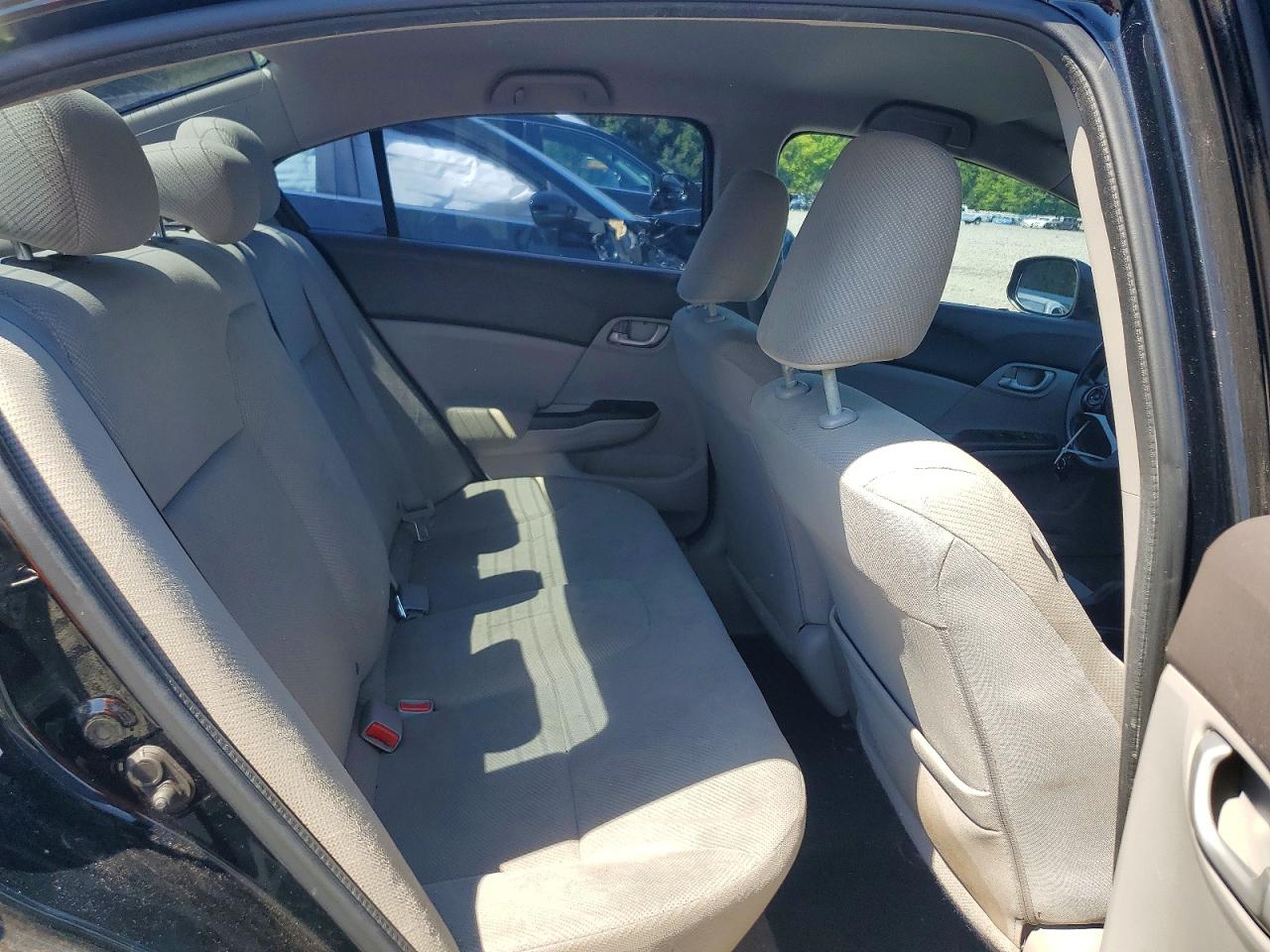 2012 Honda Civic Lx Черный vin: 19XFB2F53CE357168