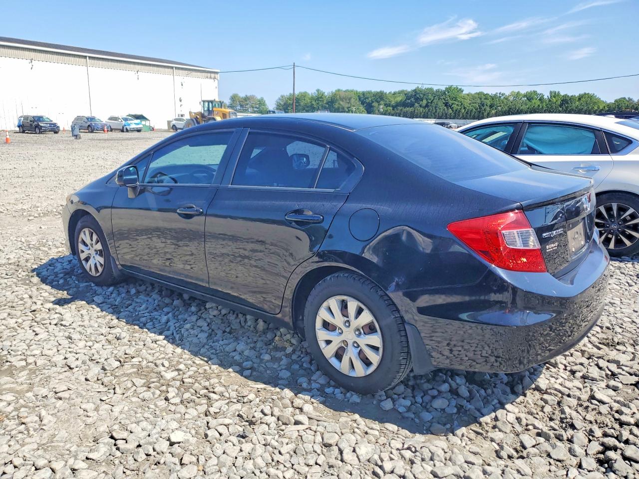 2012 Honda Civic Lx Черный vin: 19XFB2F53CE357168