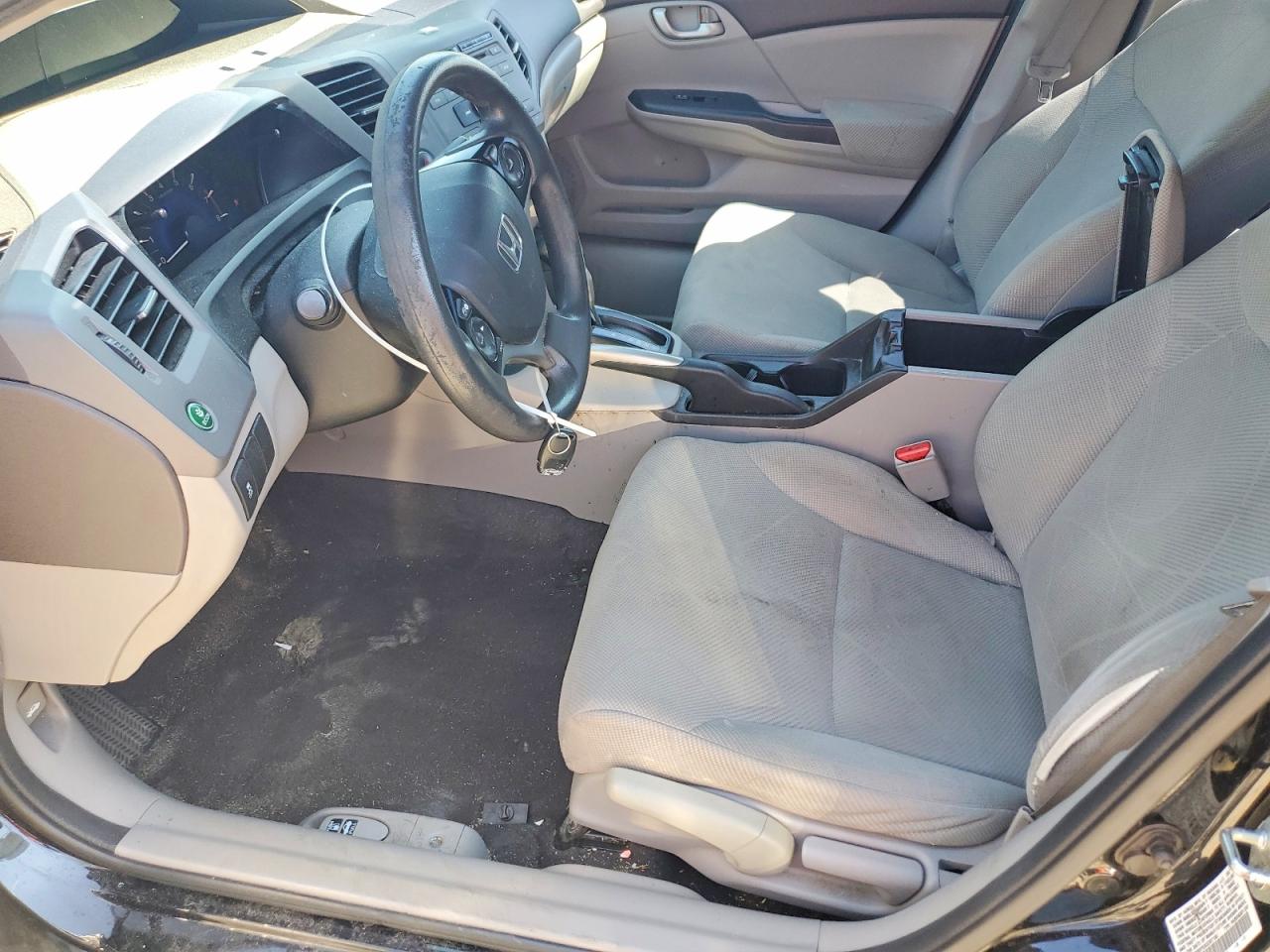 2012 Honda Civic Lx Черный vin: 19XFB2F53CE357168