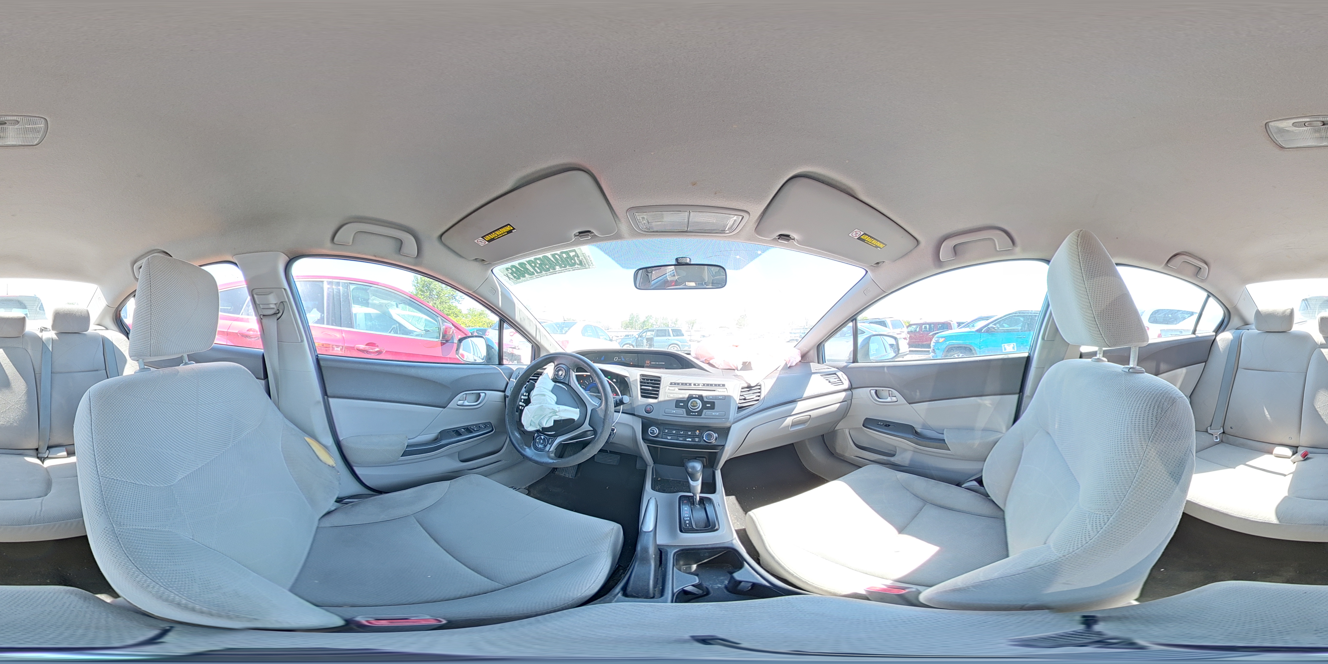 2012 Honda Civic Lx Blue vin: 19XFB2F53CE357879