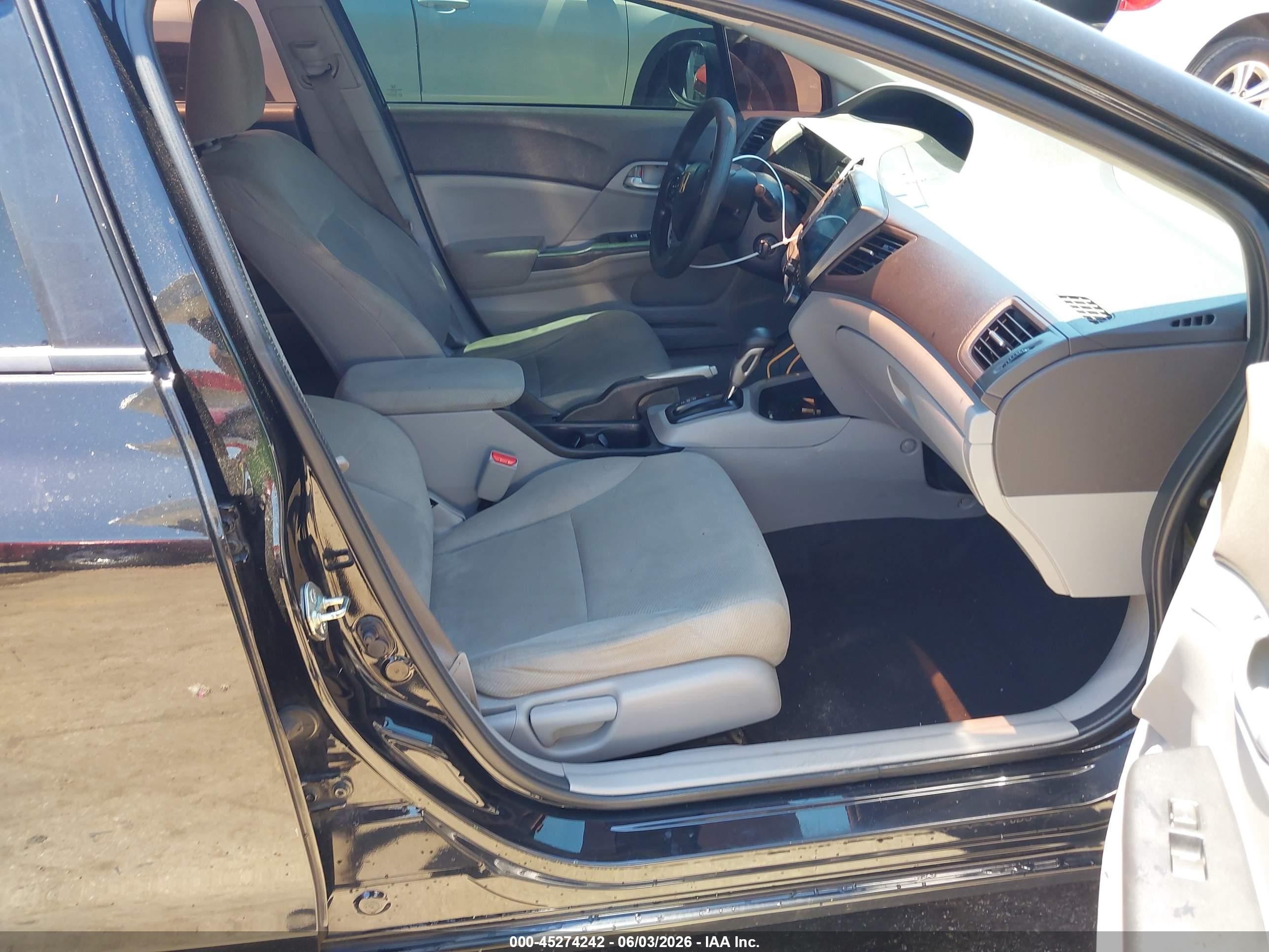 2012 Honda Civic Lx Черный vin: 19XFB2F53CE370549