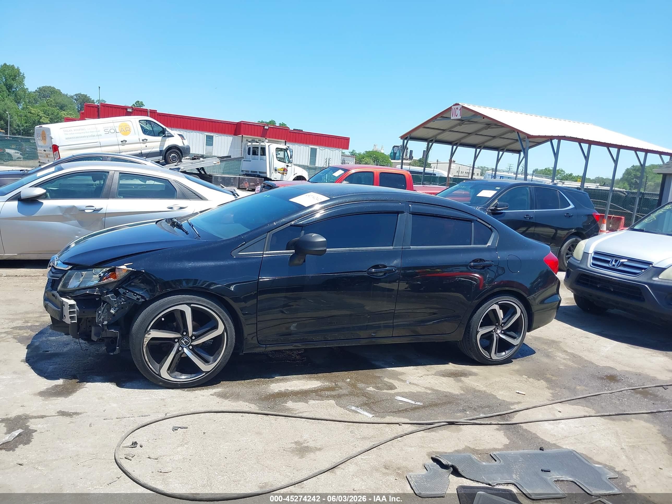 2012 Honda Civic Lx Черный vin: 19XFB2F53CE370549