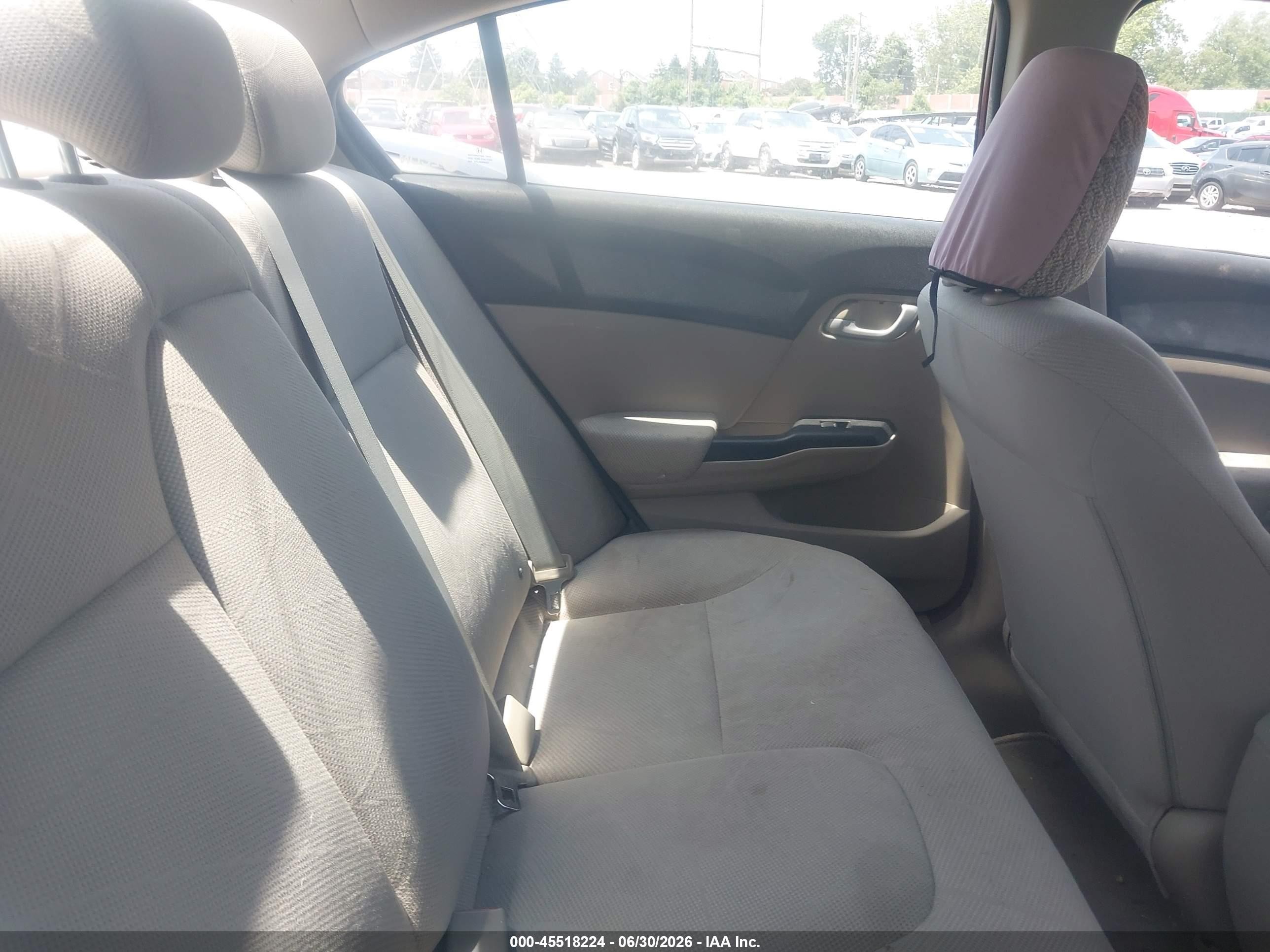 2012 Honda Civic Lx Бордовый vin: 19XFB2F53CE390381