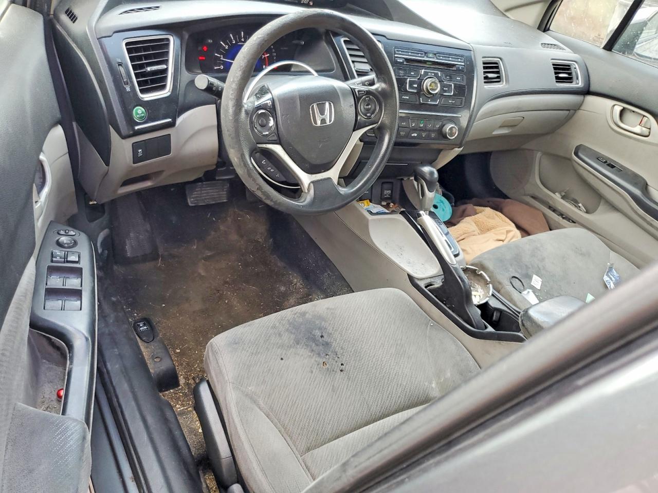 2013 Honda Civic Lx Угольный vin: 19XFB2F53DE004138