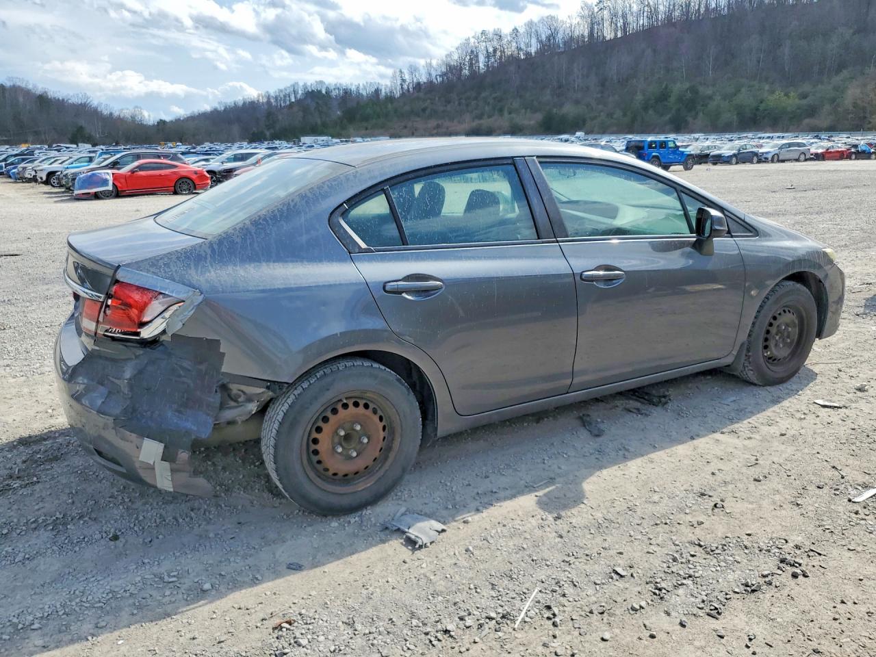 2013 Honda Civic Lx Угольный vin: 19XFB2F53DE004138