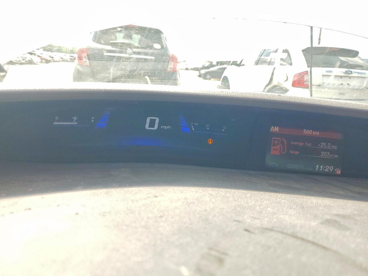2013 Honda Civic Lx White vin: 19XFB2F53DE017441