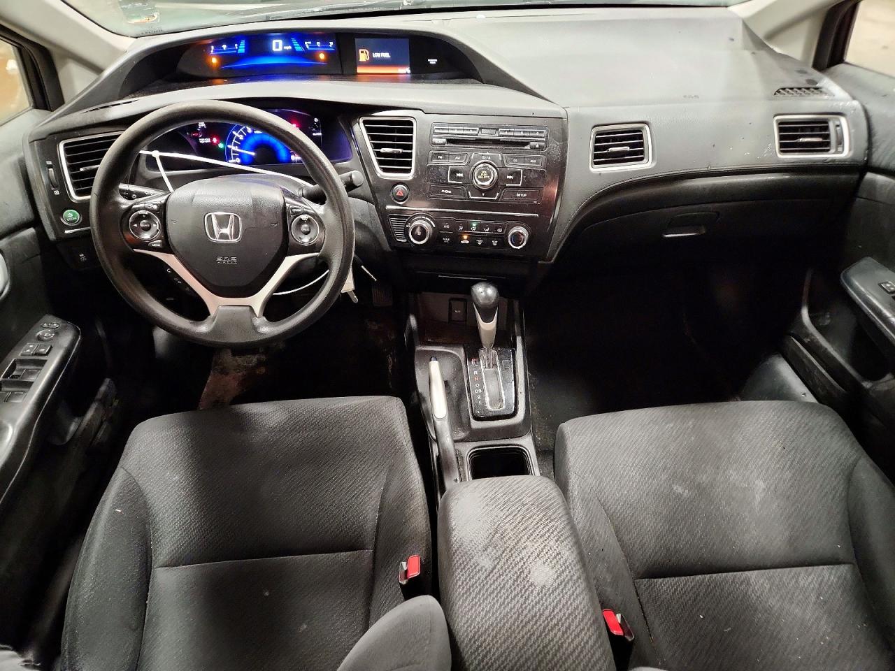 2013 Honda Civic Lx Коричневый vin: 19XFB2F53DE017830