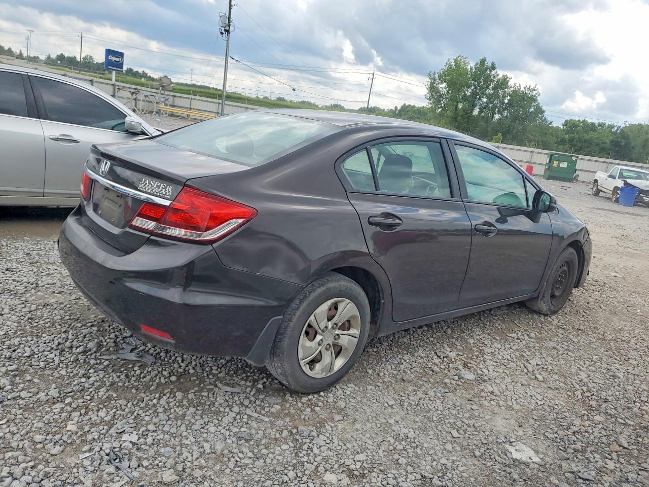 2013 Honda Civic Lx Charcoal vin: 19XFB2F53DE021313