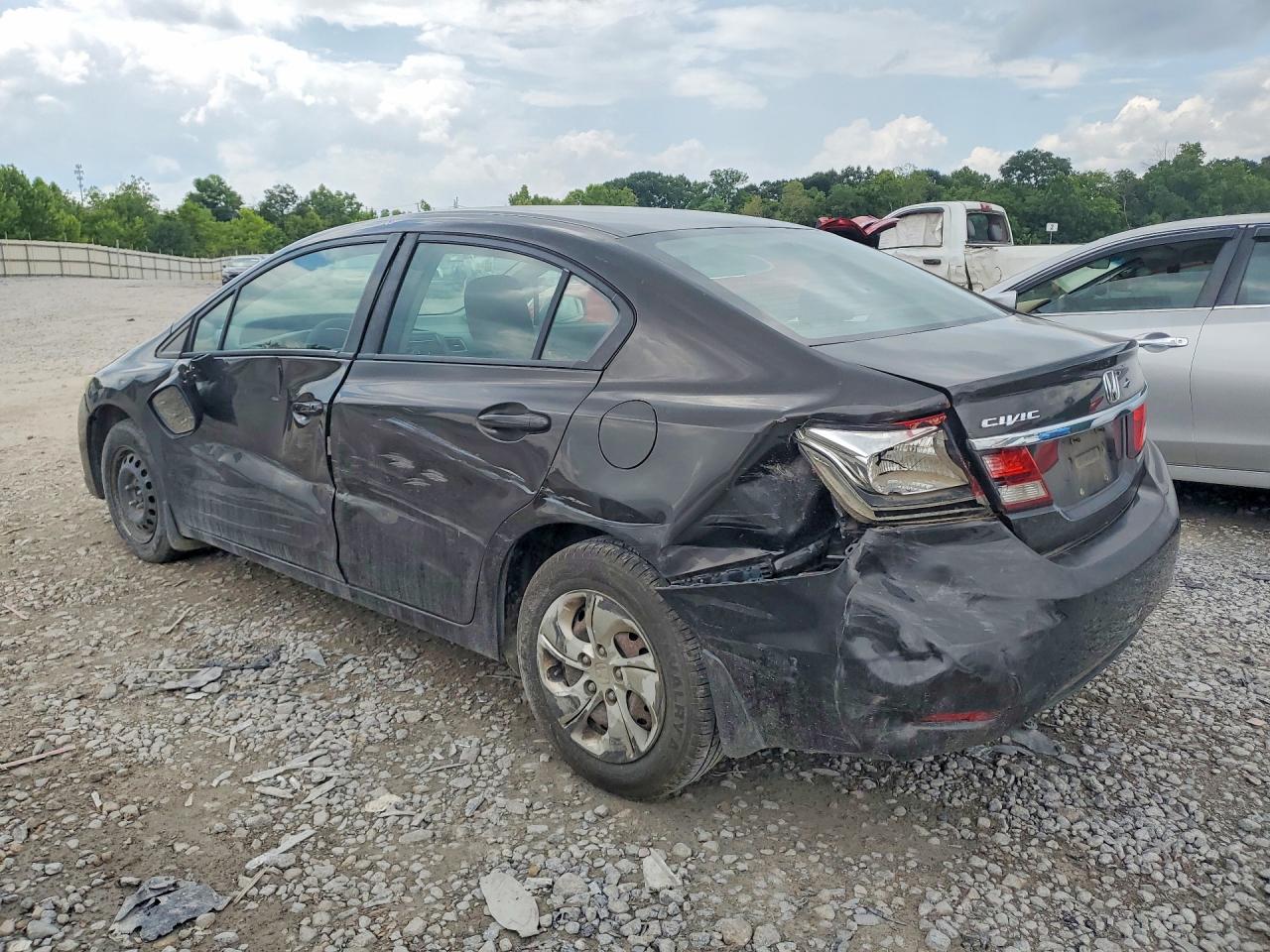 2013 Honda Civic Lx Charcoal vin: 19XFB2F53DE021313