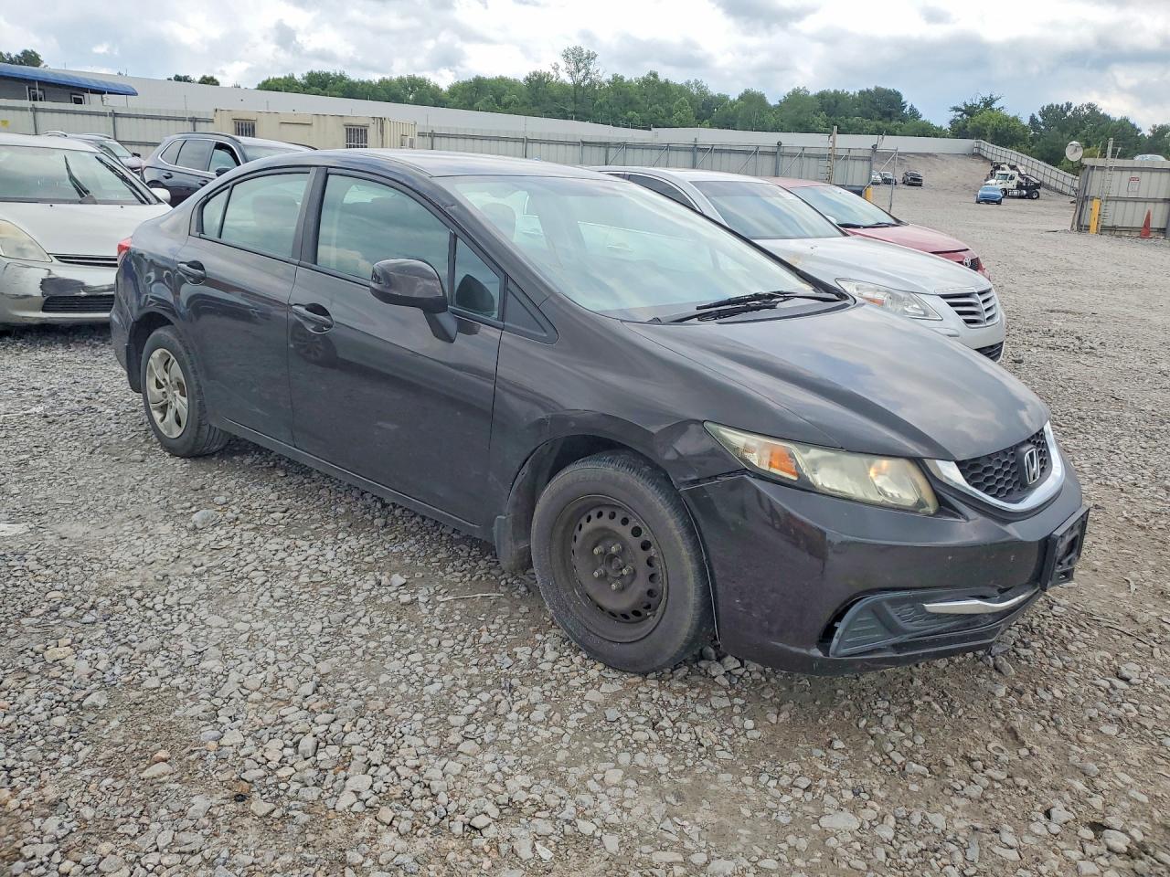 2013 Honda Civic Lx Charcoal vin: 19XFB2F53DE021313