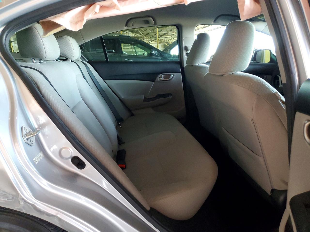 2013 Honda Civic Lx Silver vin: 19XFB2F53DE033770