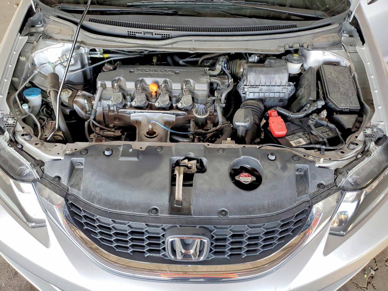 2013 Honda Civic Lx Silver vin: 19XFB2F53DE033770