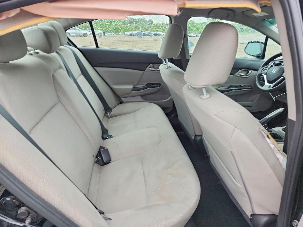 2013 Honda Civic Lx Black vin: 19XFB2F53DE042145