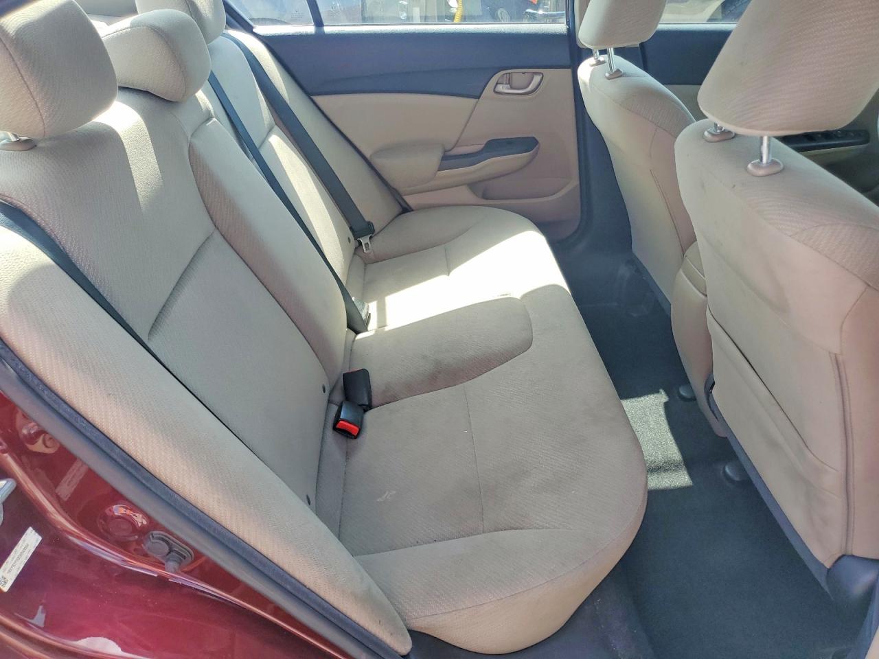 2013 Honda Civic Lx Красный vin: 19XFB2F53DE043554