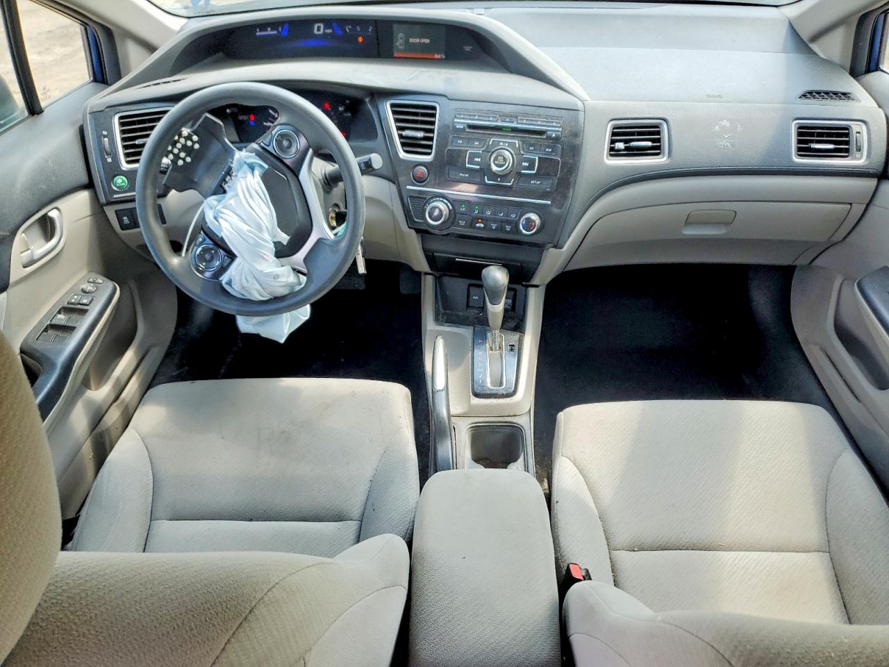 2013 Honda Civic Lx Blue vin: 19XFB2F53DE065795