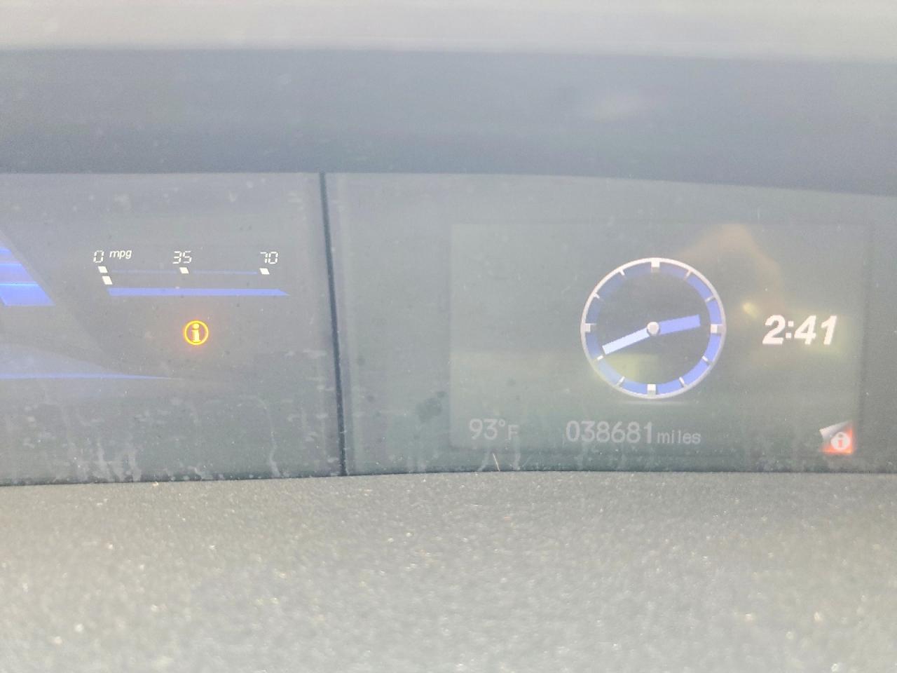 2013 Honda Civic Lx Blue vin: 19XFB2F53DE065795