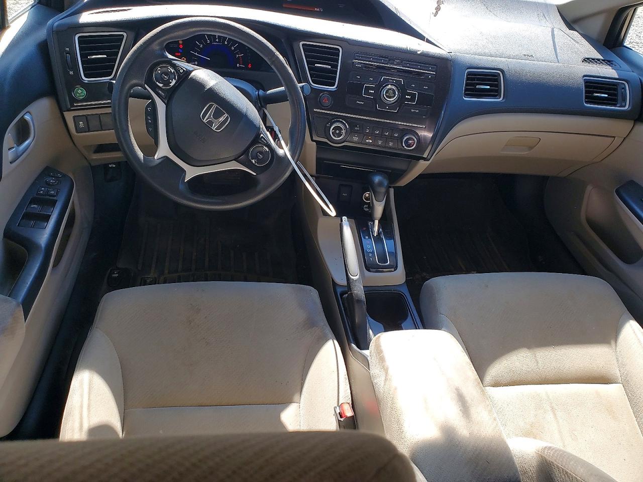 2013 Honda Civic Lx Серый vin: 19XFB2F53DE065957