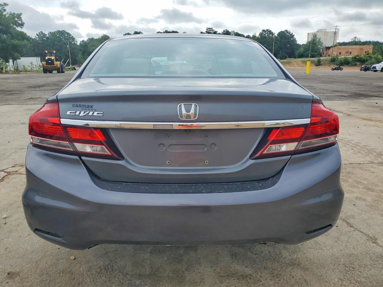 2013 Honda Civic Lx Gray vin: 19XFB2F53DE077526