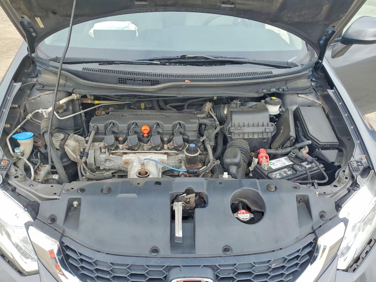2013 Honda Civic Lx Gray vin: 19XFB2F53DE077526