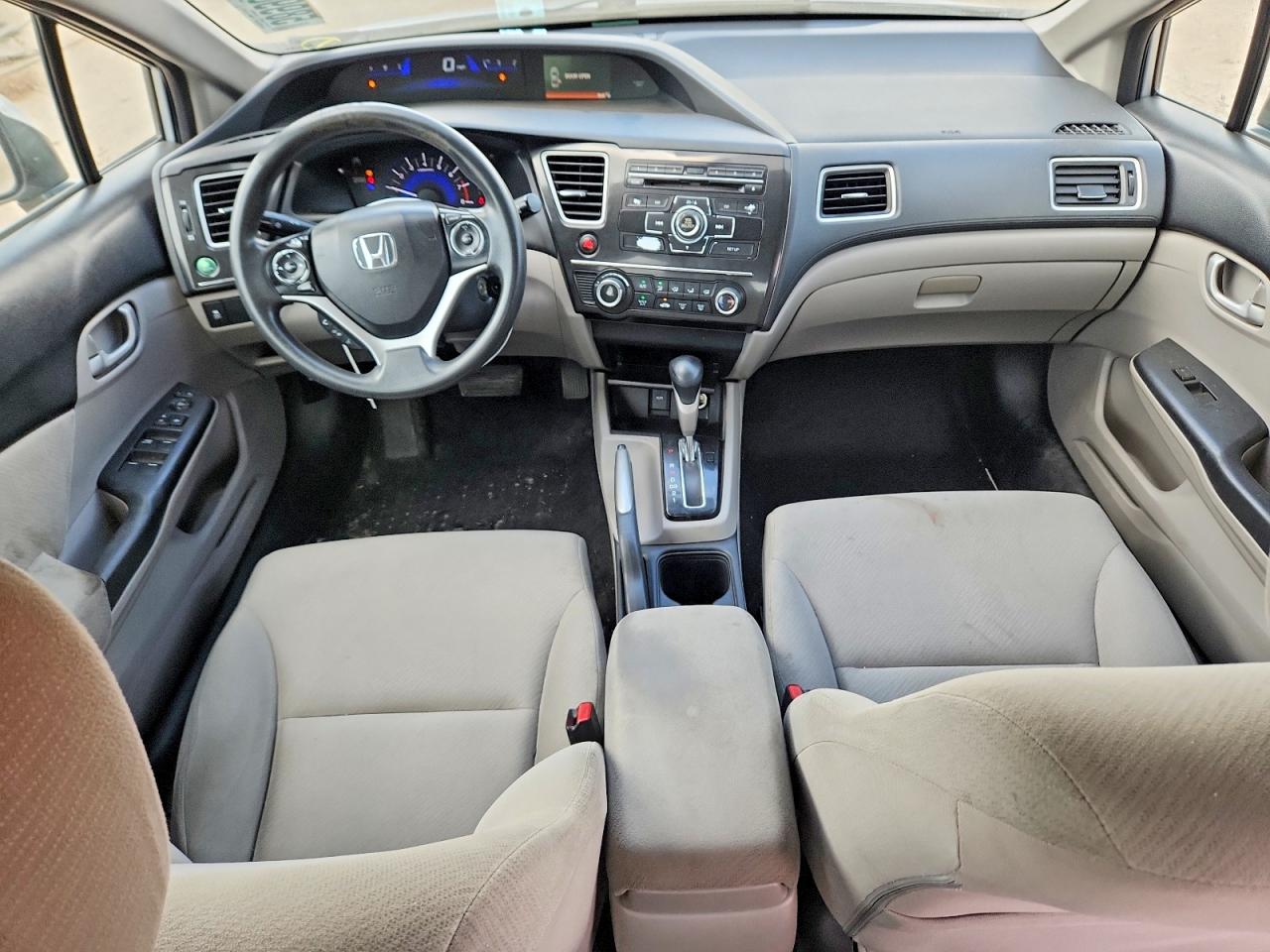 2013 Honda Civic Lx Silver vin: 19XFB2F53DE078546