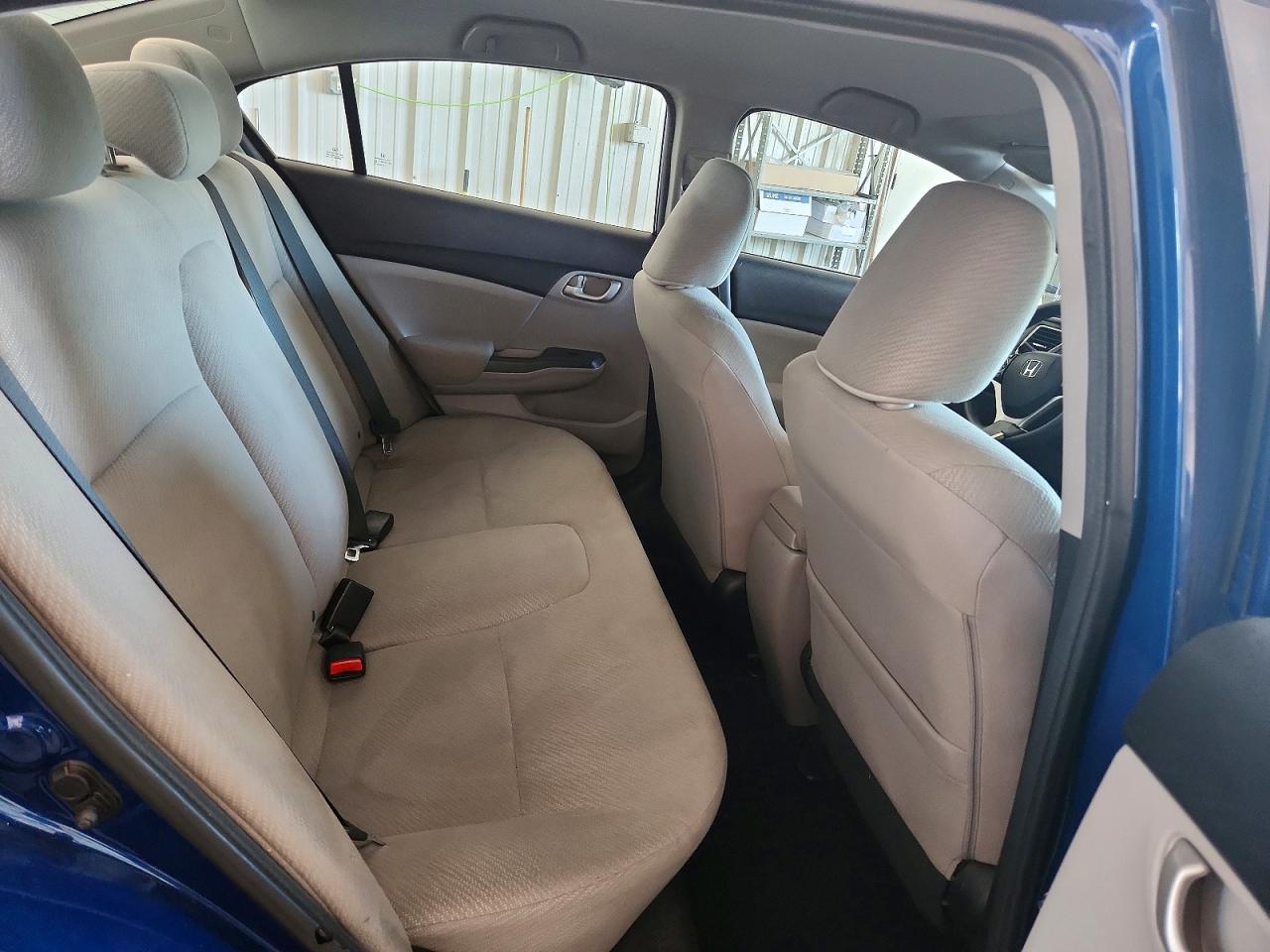 2013 Honda Civic Lx Blue vin: 19XFB2F53DE079289