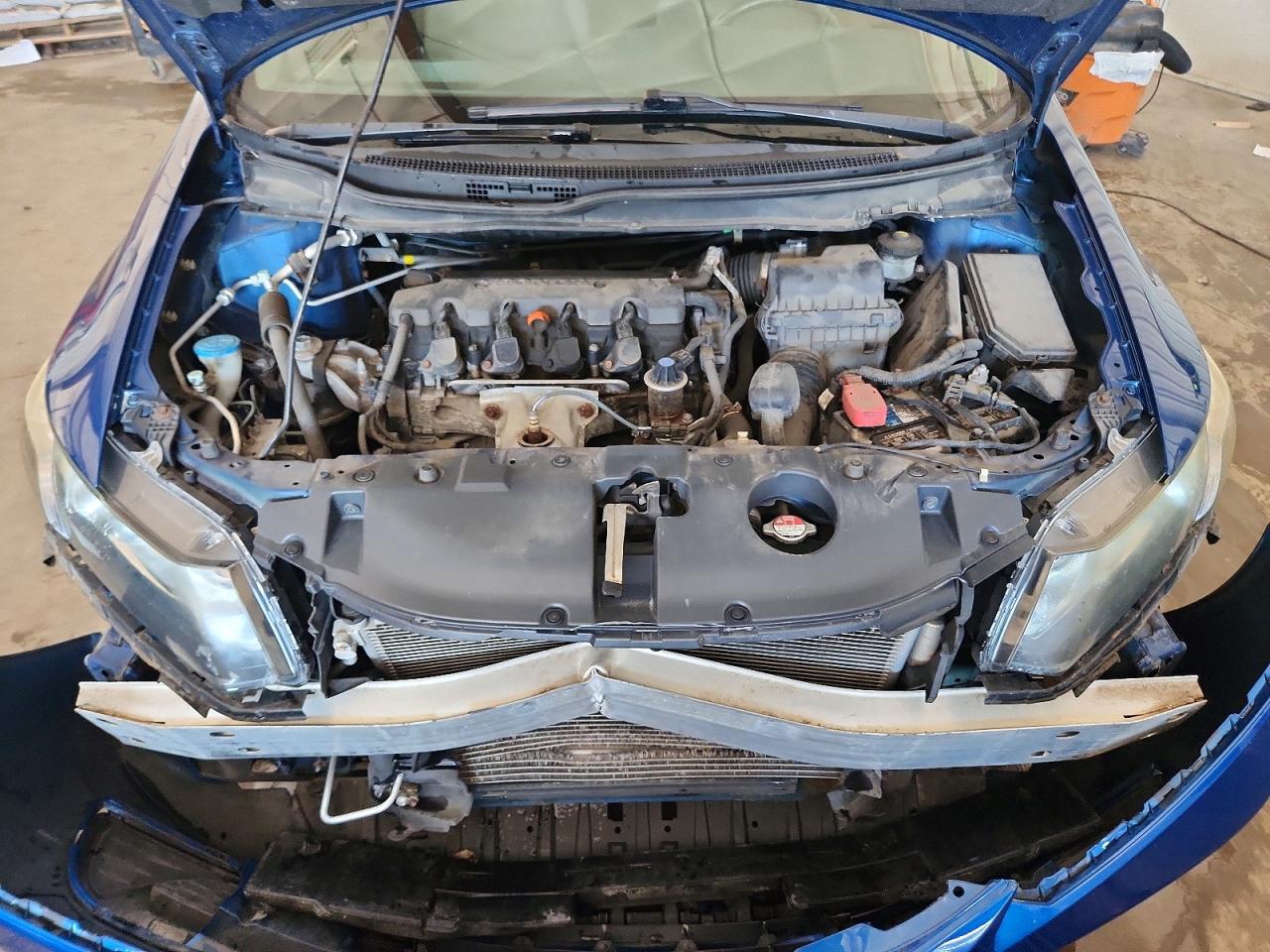2013 Honda Civic Lx Blue vin: 19XFB2F53DE079289