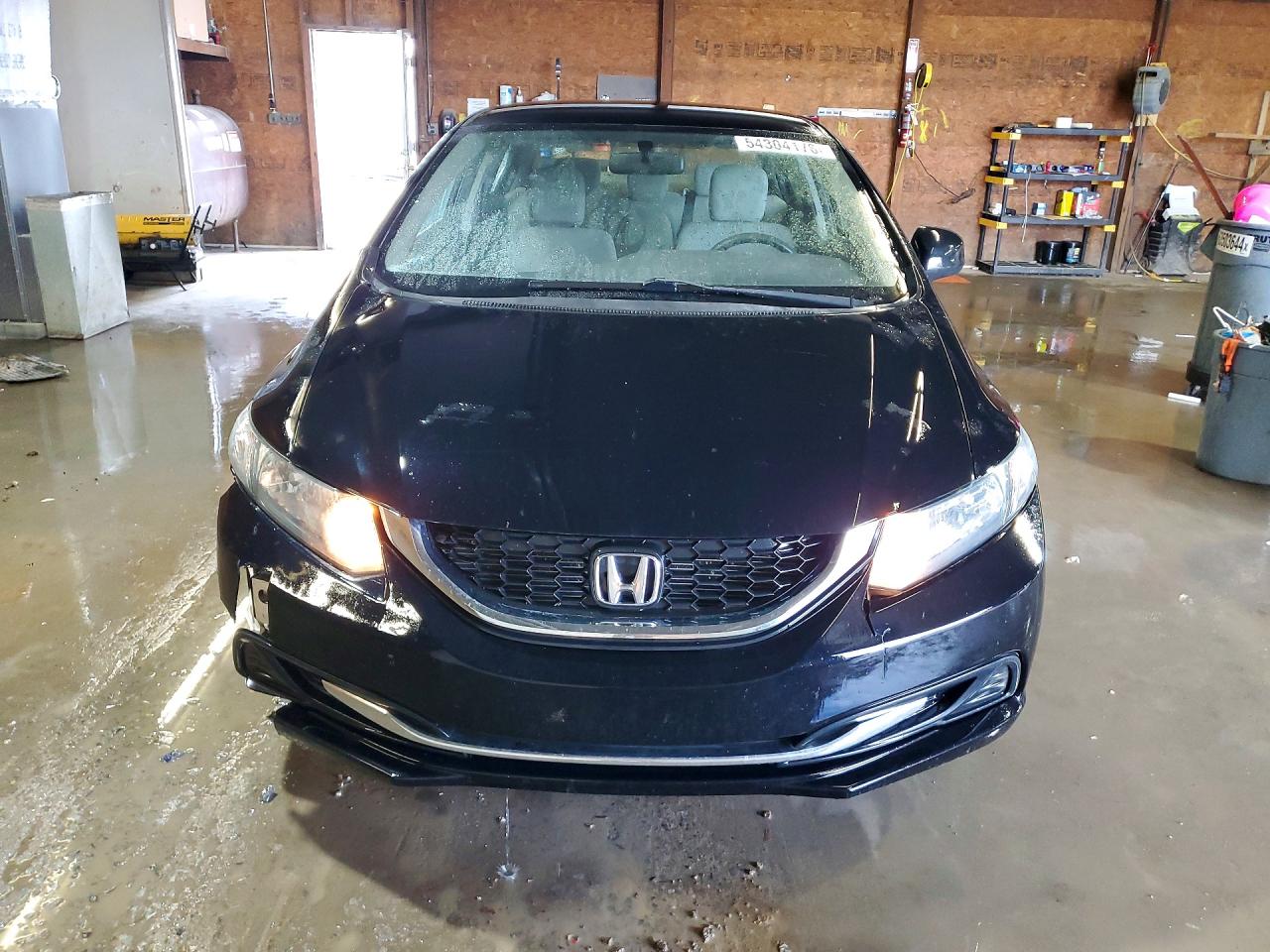2013 Honda Civic Lx Black vin: 19XFB2F53DE205912