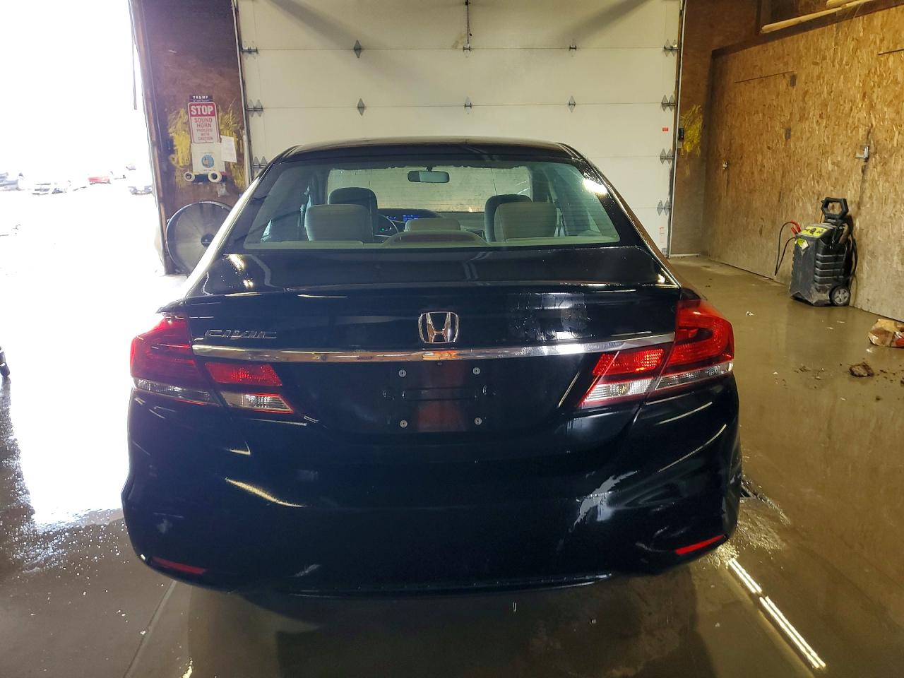 2013 Honda Civic Lx Black vin: 19XFB2F53DE205912