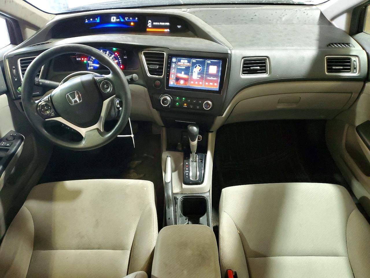2013 Honda Civic Lx Black vin: 19XFB2F53DE205912