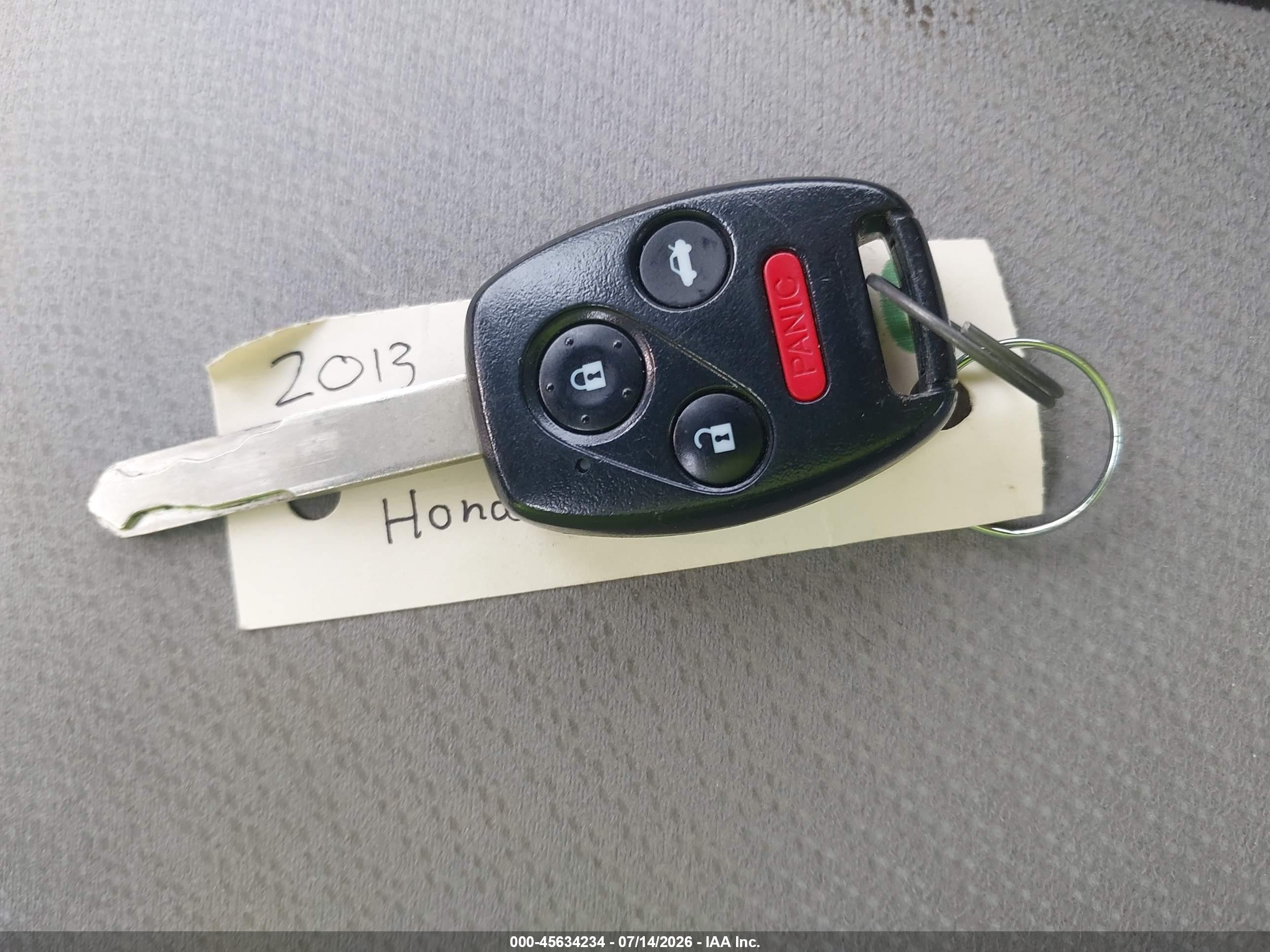 2013 Honda Civic Lx Gray vin: 19XFB2F53DE207319