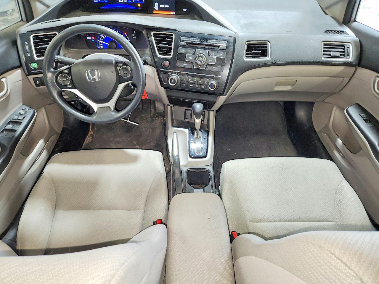 2013 Honda Civic Lx Gray vin: 19XFB2F53DE244175
