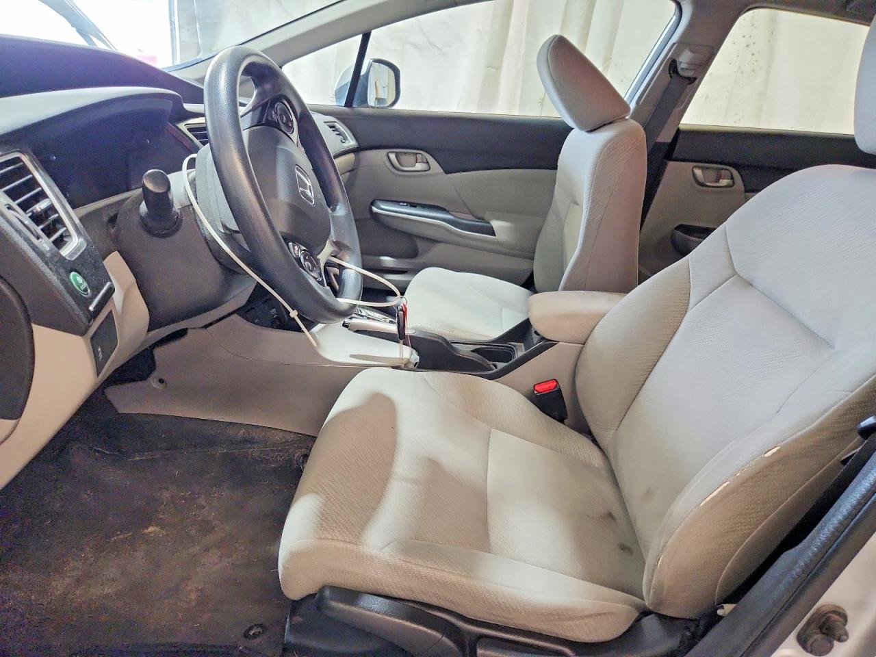 2013 Honda Civic Lx Gray vin: 19XFB2F53DE244175