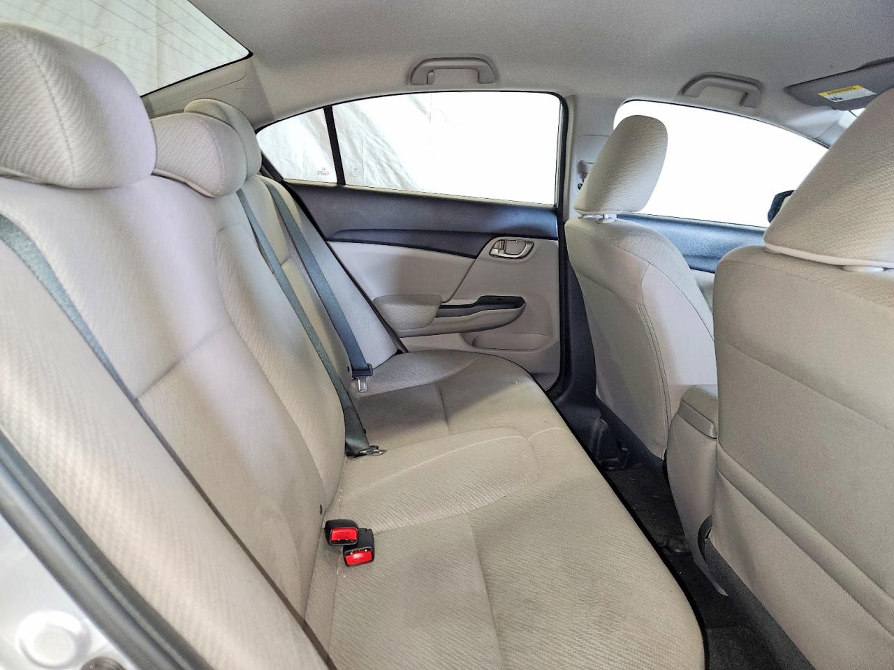 2013 Honda Civic Lx Gray vin: 19XFB2F53DE244175