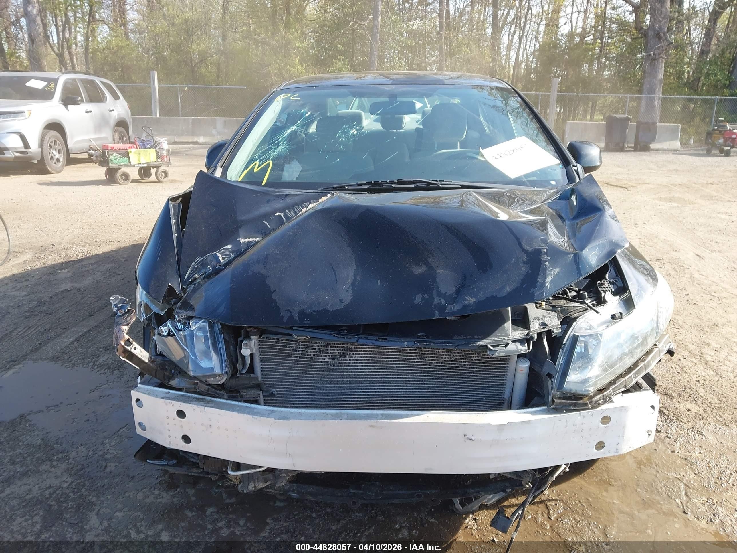 2013 Honda Civic Lx Black vin: 19XFB2F53DE247819
