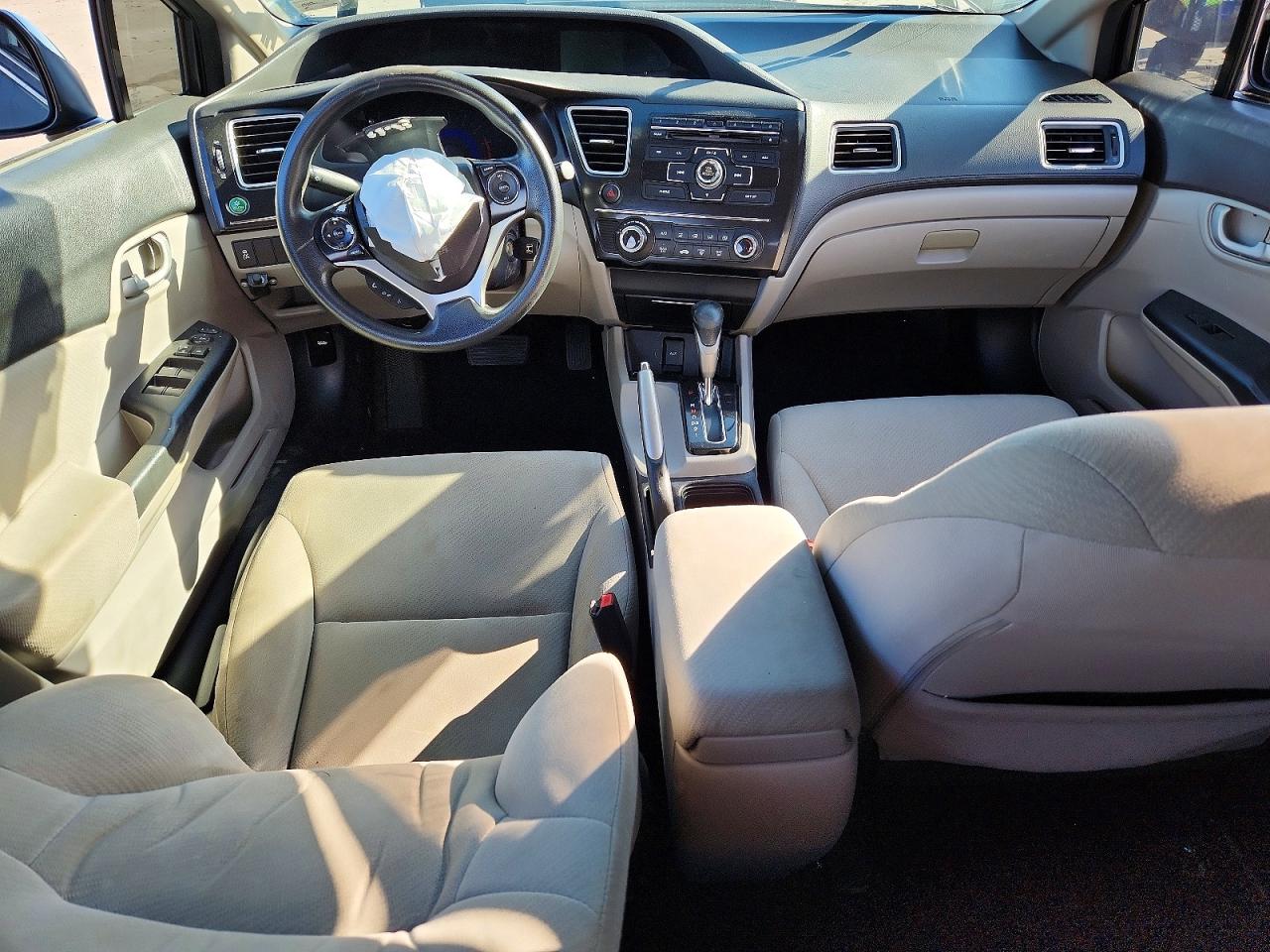 2013 Honda Civic Lx Gray vin: 19XFB2F53DE258805