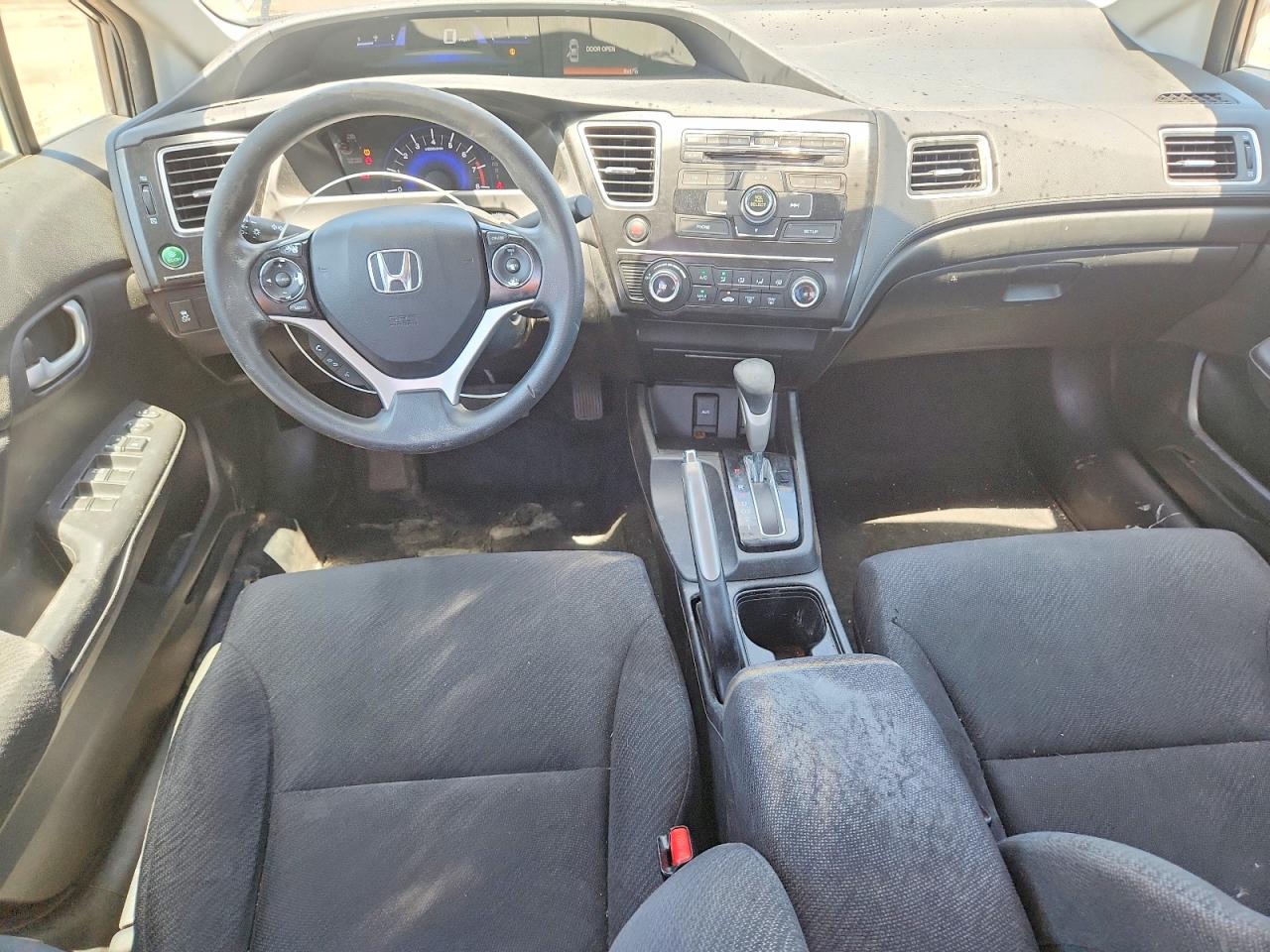 2013 Honda Civic Lx Gray vin: 19XFB2F53DE259968