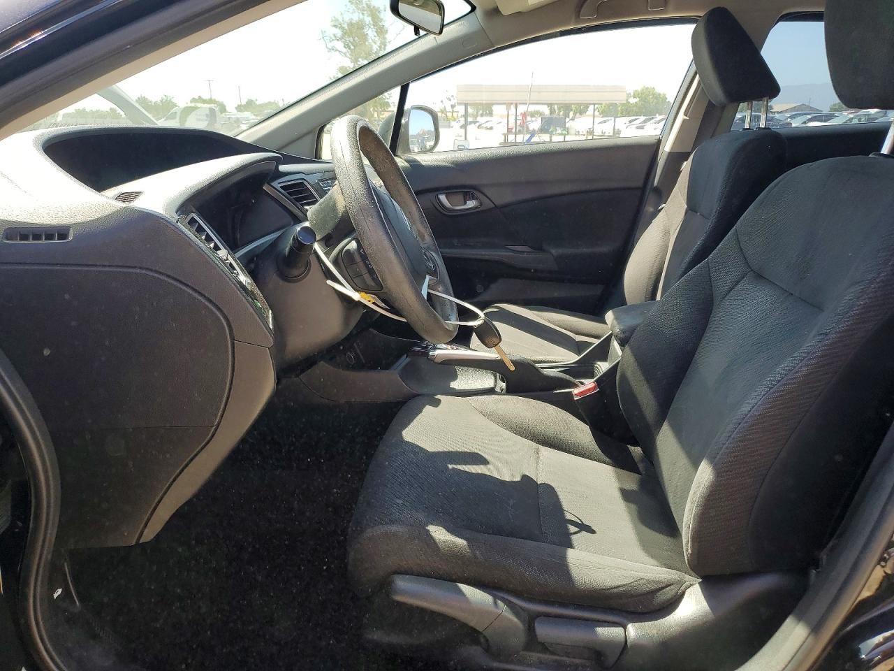2013 Honda Civic Lx Black vin: 19XFB2F53DE270842