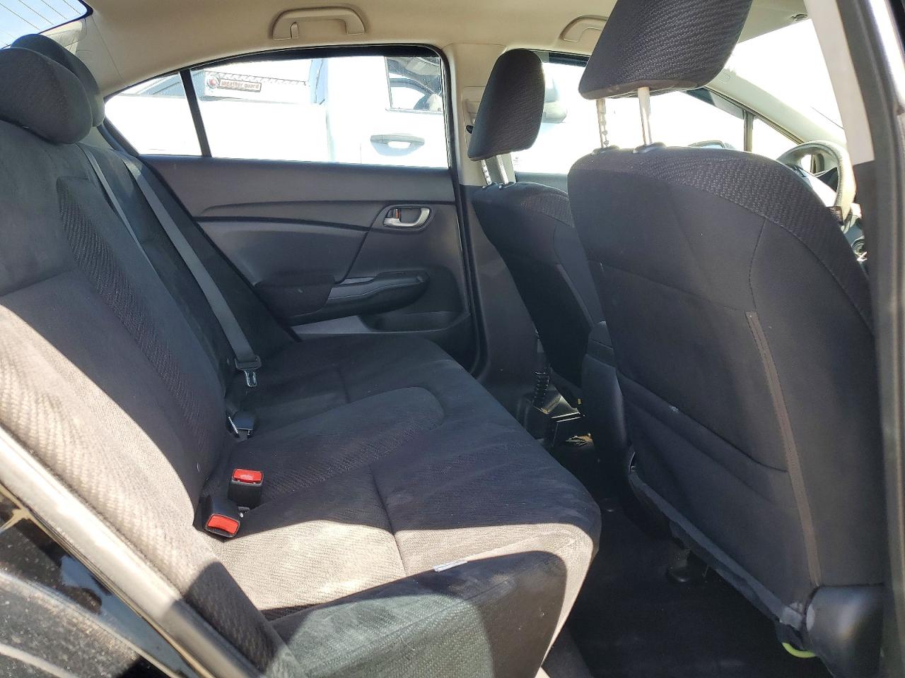 2013 Honda Civic Lx Black vin: 19XFB2F53DE270842